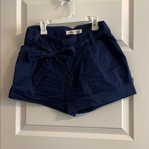 Navy blue shorts